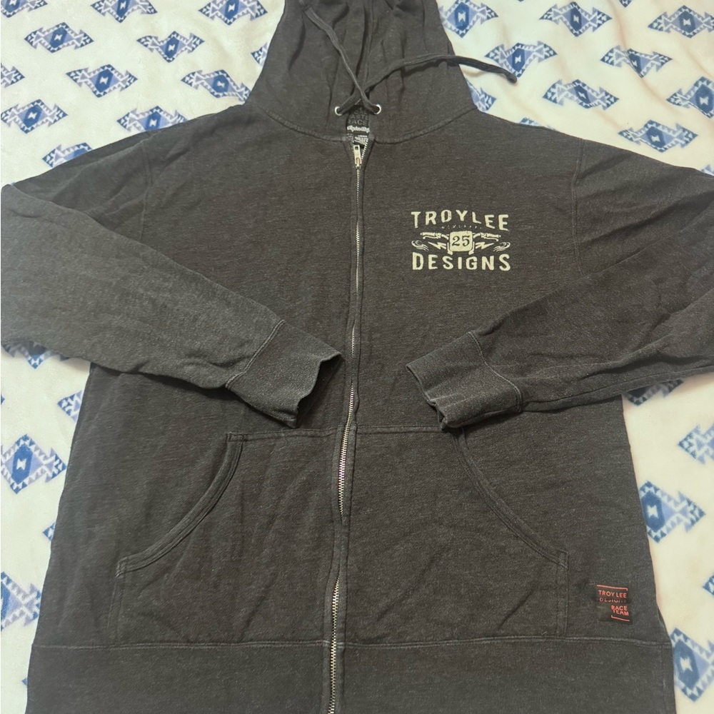 Troy Lee Designs Women's Gray Hoodie Jacket